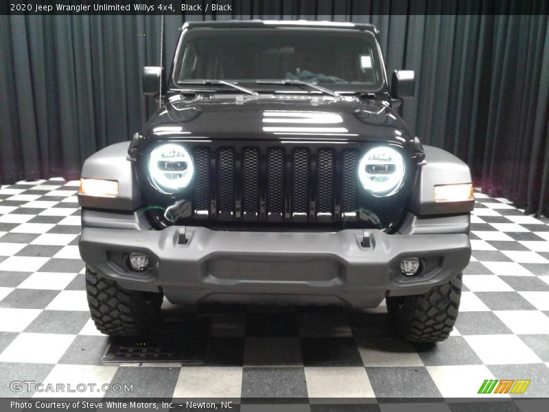 Black / Black 2020 Jeep Wrangler Unlimited Willys 4x4