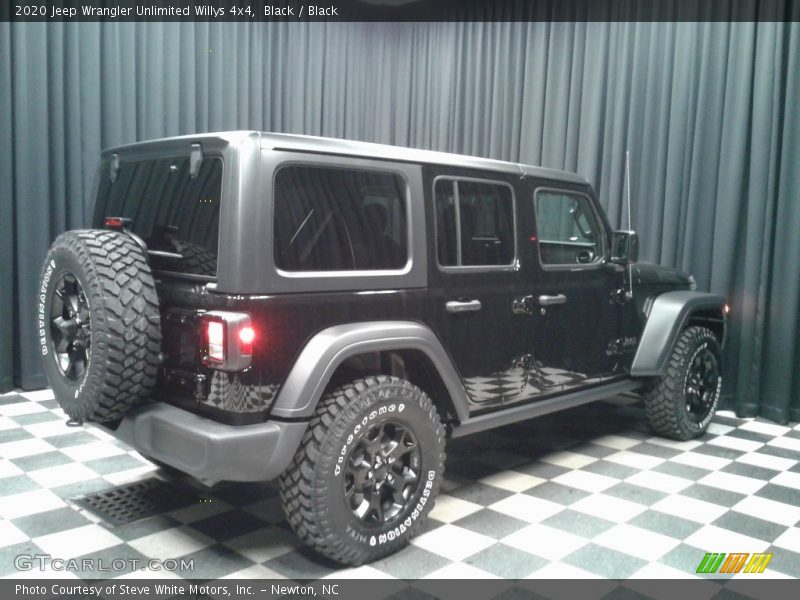 Black / Black 2020 Jeep Wrangler Unlimited Willys 4x4