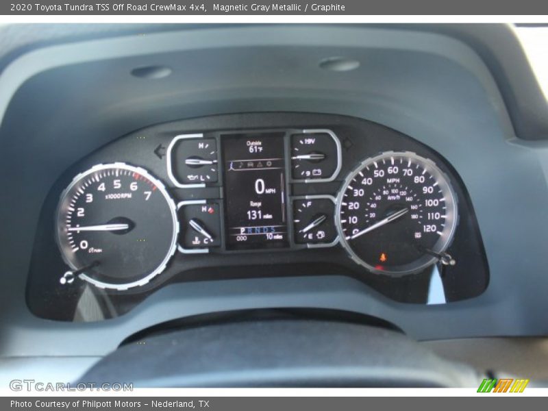 Magnetic Gray Metallic / Graphite 2020 Toyota Tundra TSS Off Road CrewMax 4x4