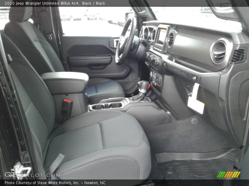 Black / Black 2020 Jeep Wrangler Unlimited Willys 4x4