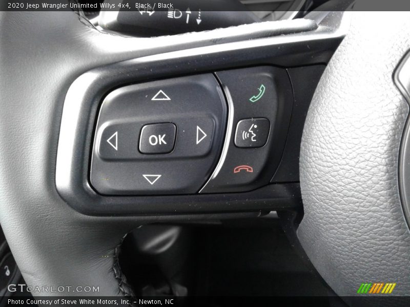 Black / Black 2020 Jeep Wrangler Unlimited Willys 4x4