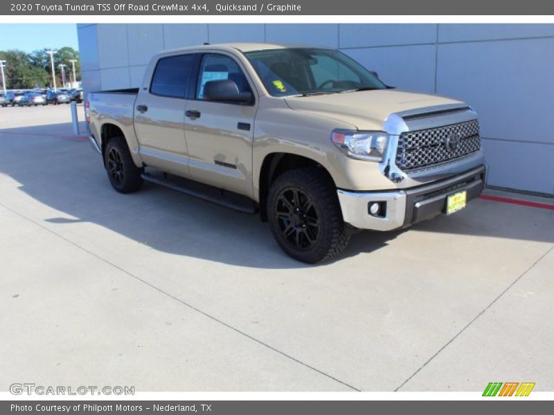 Quicksand / Graphite 2020 Toyota Tundra TSS Off Road CrewMax 4x4