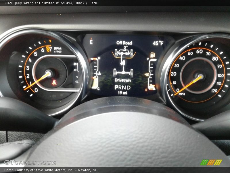 Black / Black 2020 Jeep Wrangler Unlimited Willys 4x4
