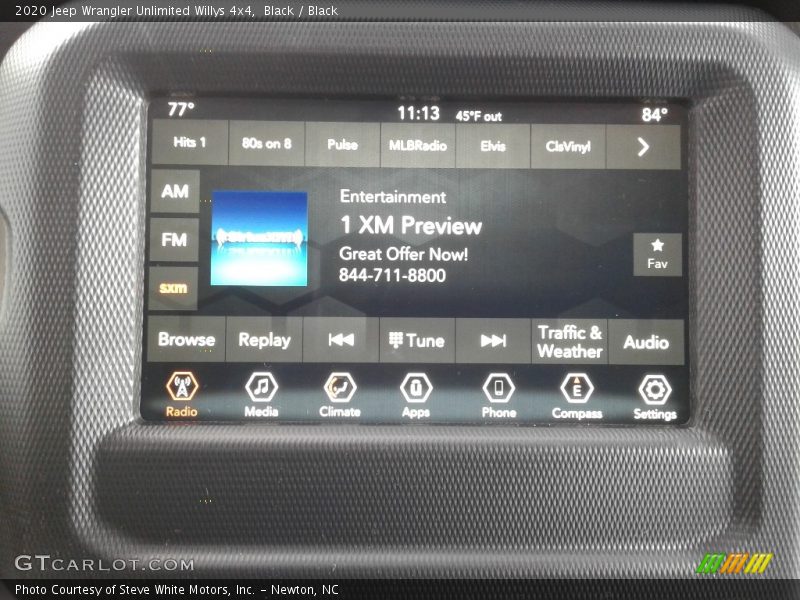 Black / Black 2020 Jeep Wrangler Unlimited Willys 4x4