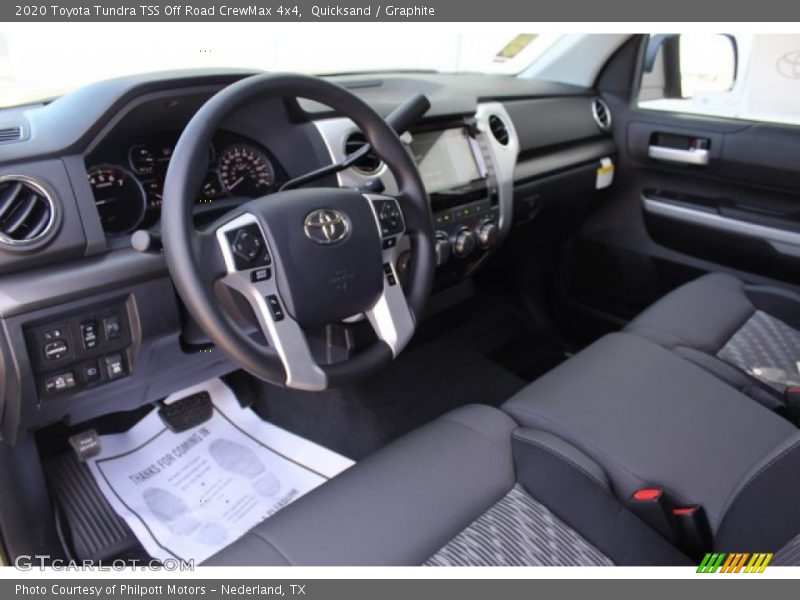 Quicksand / Graphite 2020 Toyota Tundra TSS Off Road CrewMax 4x4