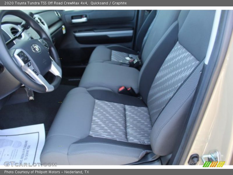 Quicksand / Graphite 2020 Toyota Tundra TSS Off Road CrewMax 4x4