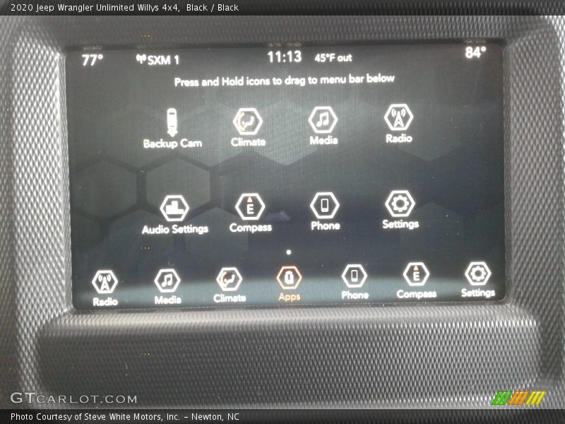 Black / Black 2020 Jeep Wrangler Unlimited Willys 4x4