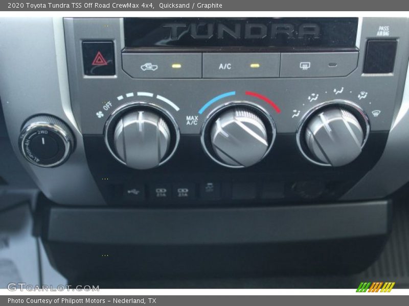 Quicksand / Graphite 2020 Toyota Tundra TSS Off Road CrewMax 4x4