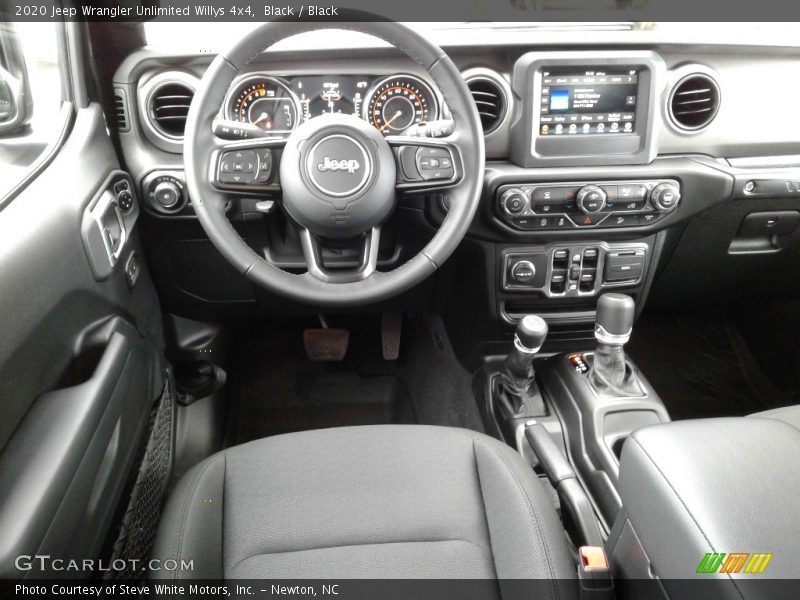 Black / Black 2020 Jeep Wrangler Unlimited Willys 4x4