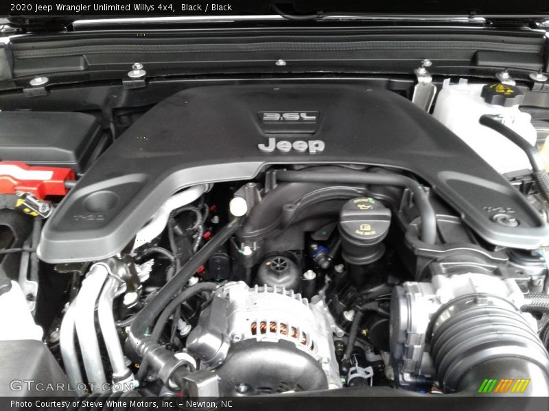 Black / Black 2020 Jeep Wrangler Unlimited Willys 4x4