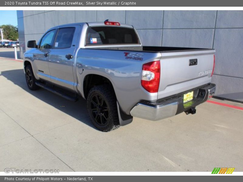 Silver Sky Metallic / Graphite 2020 Toyota Tundra TSS Off Road CrewMax