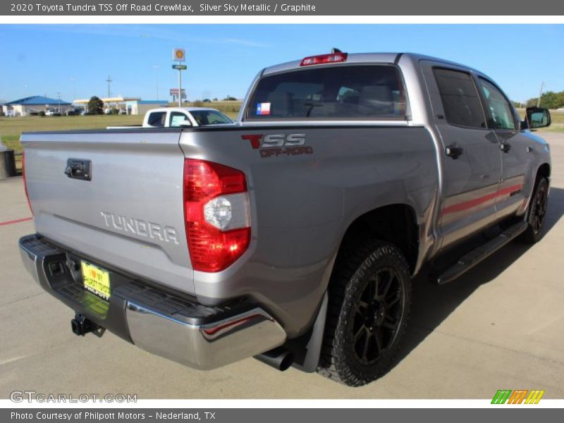 Silver Sky Metallic / Graphite 2020 Toyota Tundra TSS Off Road CrewMax