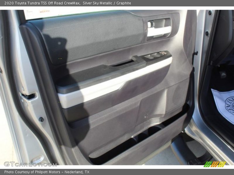 Silver Sky Metallic / Graphite 2020 Toyota Tundra TSS Off Road CrewMax