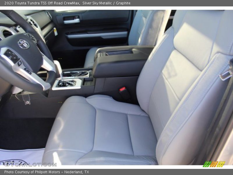 Silver Sky Metallic / Graphite 2020 Toyota Tundra TSS Off Road CrewMax