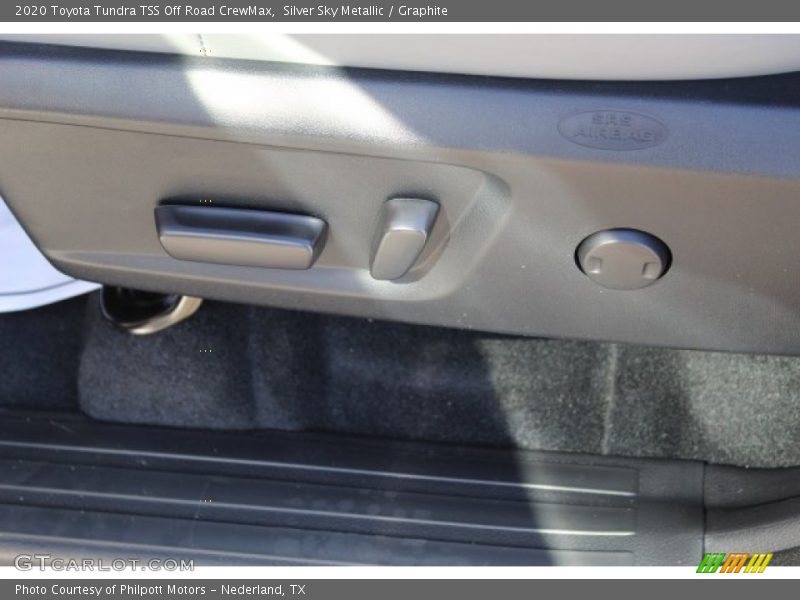 Silver Sky Metallic / Graphite 2020 Toyota Tundra TSS Off Road CrewMax