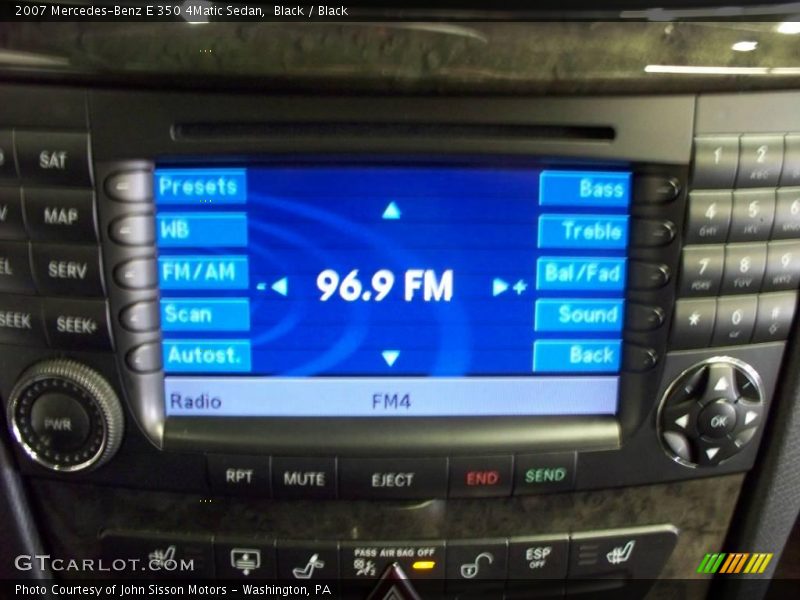Black / Black 2007 Mercedes-Benz E 350 4Matic Sedan