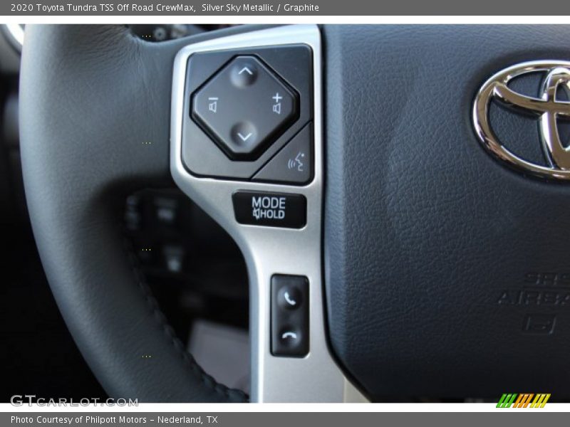 Silver Sky Metallic / Graphite 2020 Toyota Tundra TSS Off Road CrewMax