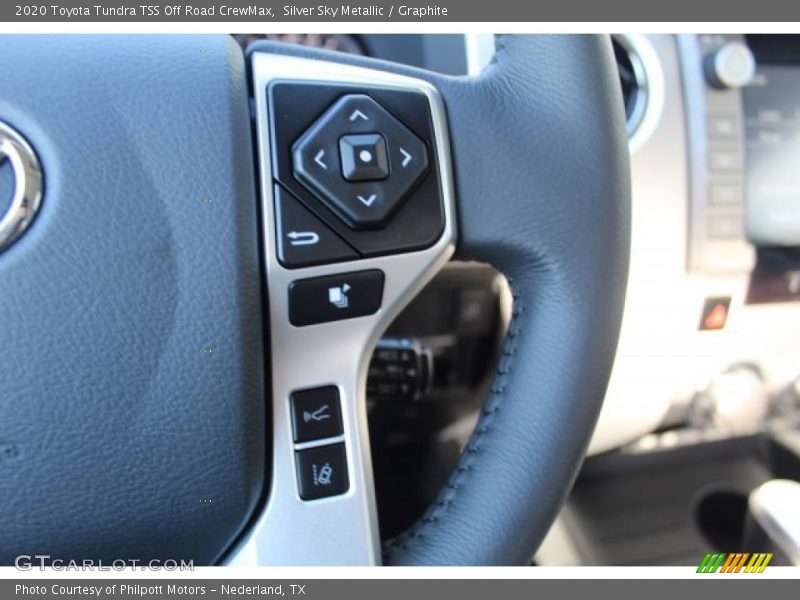 Silver Sky Metallic / Graphite 2020 Toyota Tundra TSS Off Road CrewMax