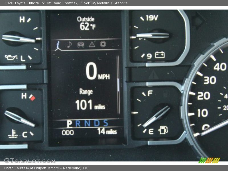 Silver Sky Metallic / Graphite 2020 Toyota Tundra TSS Off Road CrewMax