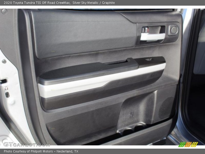 Silver Sky Metallic / Graphite 2020 Toyota Tundra TSS Off Road CrewMax