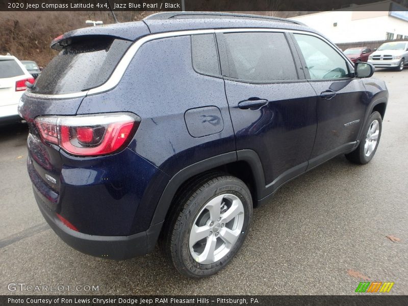 Jazz Blue Pearl / Black 2020 Jeep Compass Latitude 4x4