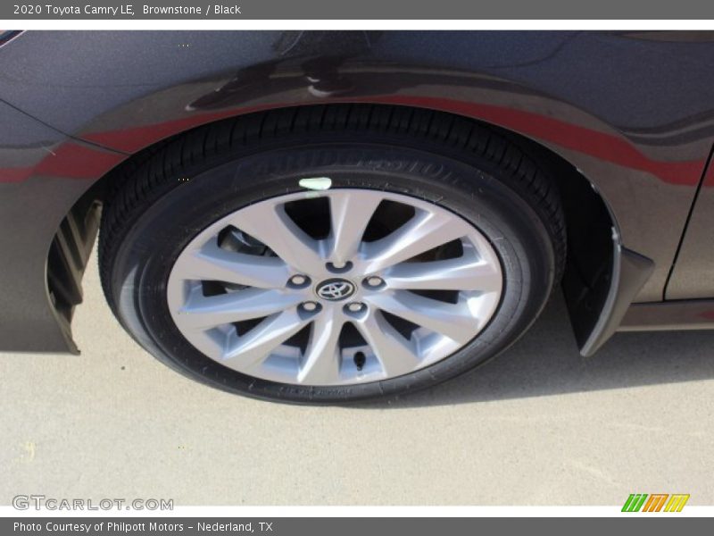 Brownstone / Black 2020 Toyota Camry LE
