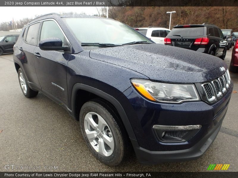Jazz Blue Pearl / Black 2020 Jeep Compass Latitude 4x4
