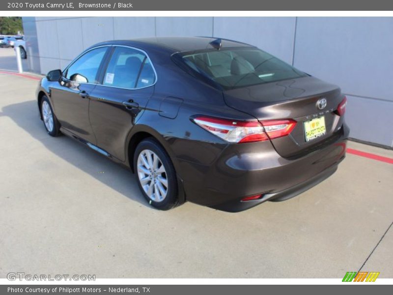 Brownstone / Black 2020 Toyota Camry LE