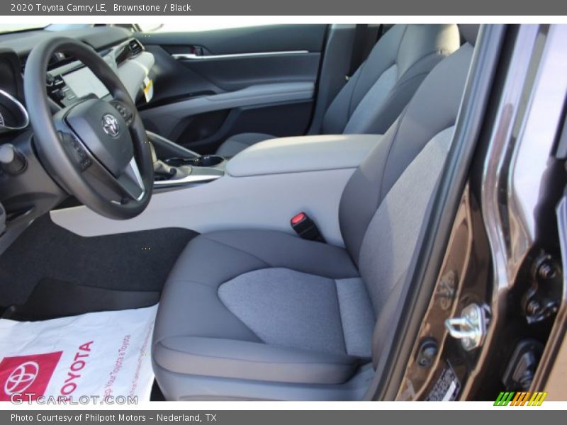 Brownstone / Black 2020 Toyota Camry LE