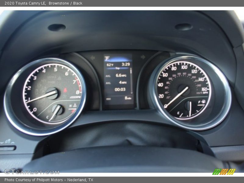Brownstone / Black 2020 Toyota Camry LE