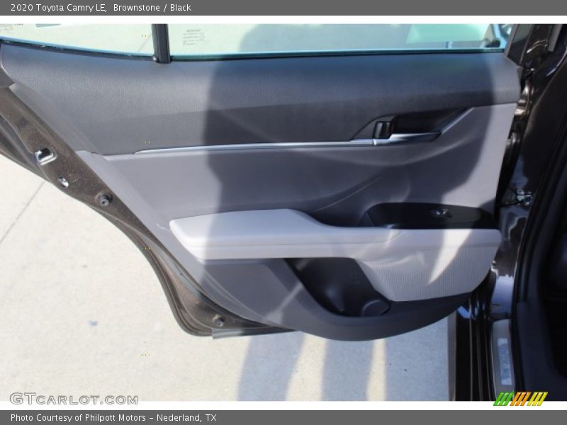 Brownstone / Black 2020 Toyota Camry LE