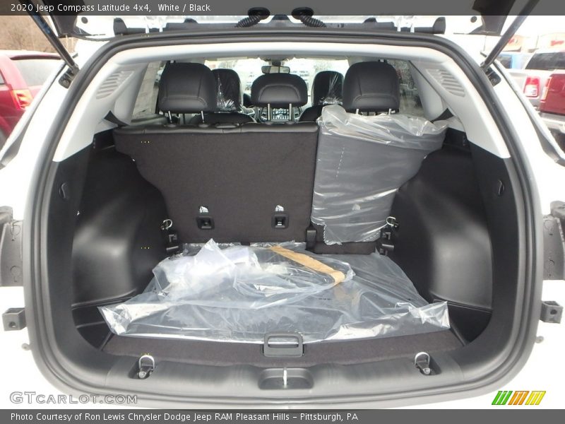 White / Black 2020 Jeep Compass Latitude 4x4