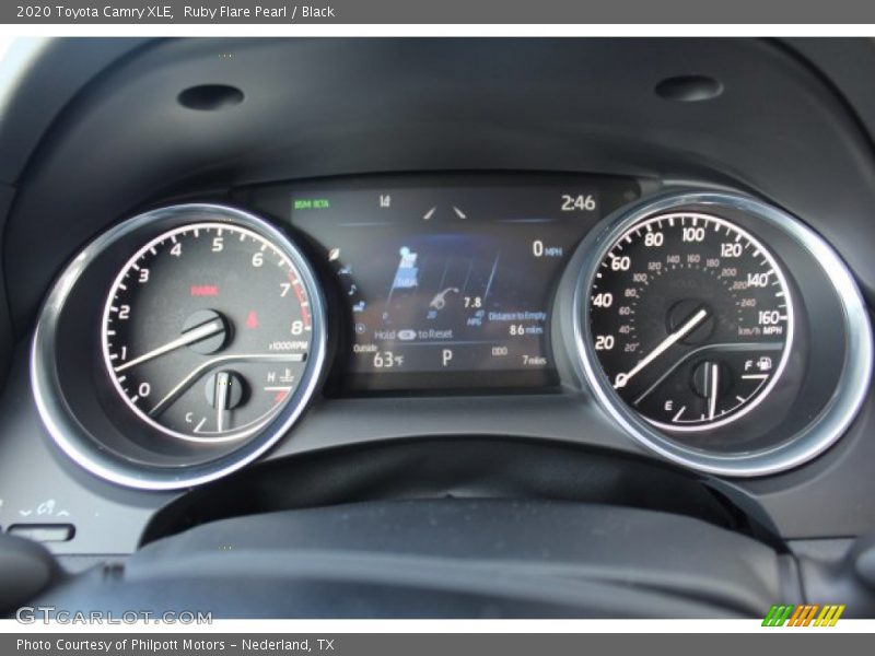  2020 Camry XLE XLE Gauges