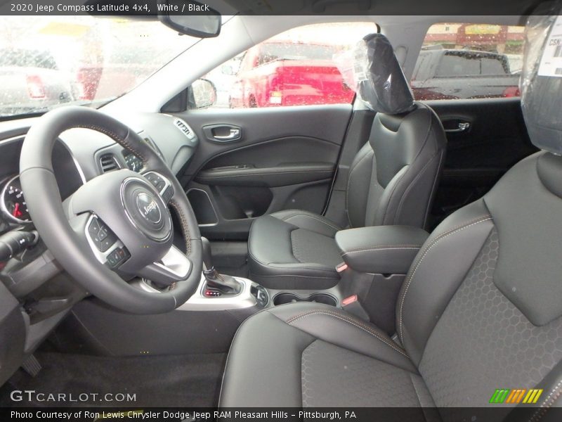 White / Black 2020 Jeep Compass Latitude 4x4