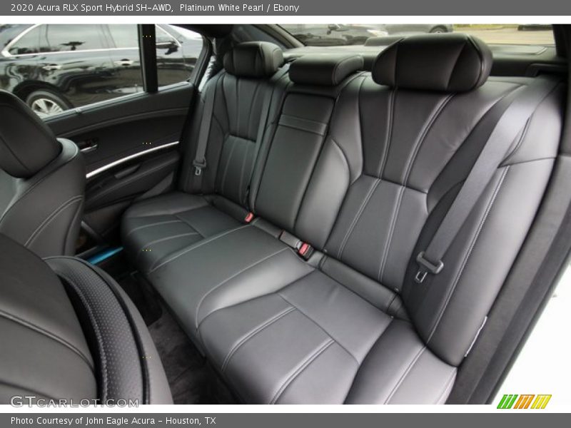 Rear Seat of 2020 RLX Sport Hybrid SH-AWD