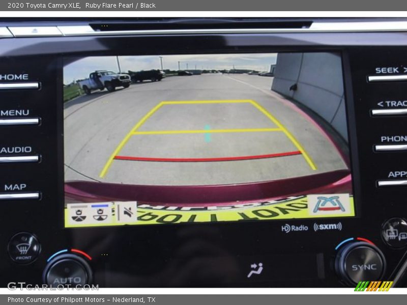 Ruby Flare Pearl / Black 2020 Toyota Camry XLE