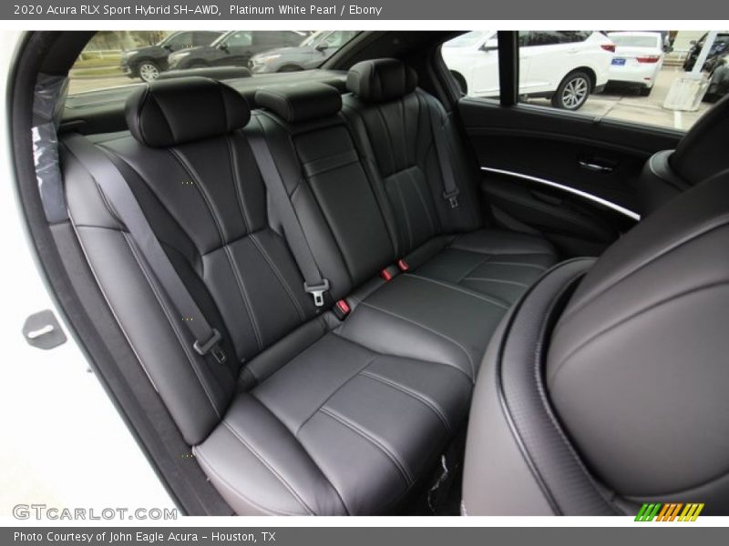 Rear Seat of 2020 RLX Sport Hybrid SH-AWD