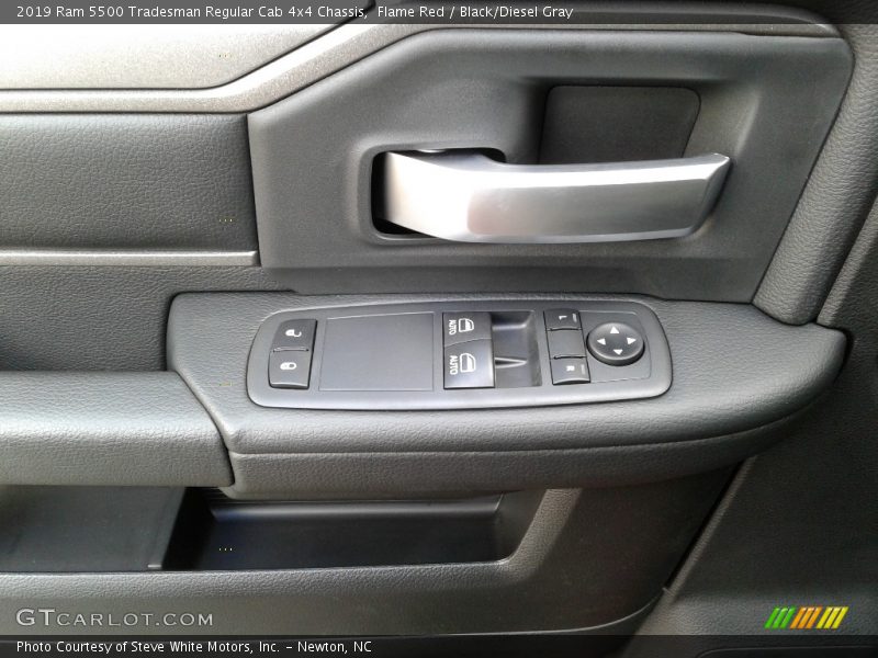 Flame Red / Black/Diesel Gray 2019 Ram 5500 Tradesman Regular Cab 4x4 Chassis