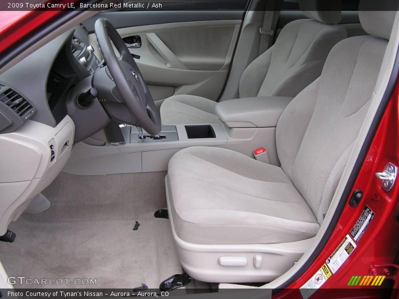 Barcelona Red Metallic / Ash 2009 Toyota Camry LE