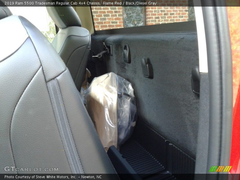 Flame Red / Black/Diesel Gray 2019 Ram 5500 Tradesman Regular Cab 4x4 Chassis