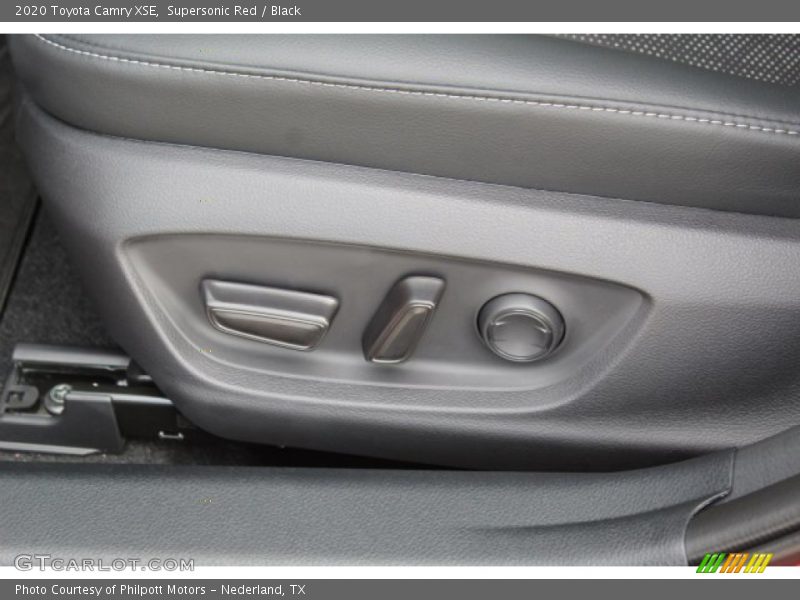 Supersonic Red / Black 2020 Toyota Camry XSE