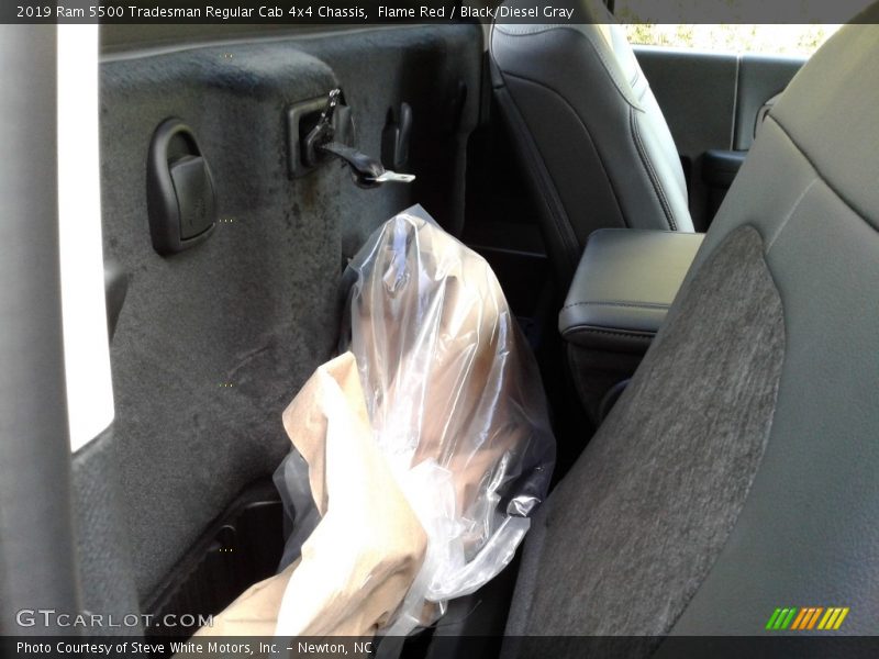 Flame Red / Black/Diesel Gray 2019 Ram 5500 Tradesman Regular Cab 4x4 Chassis