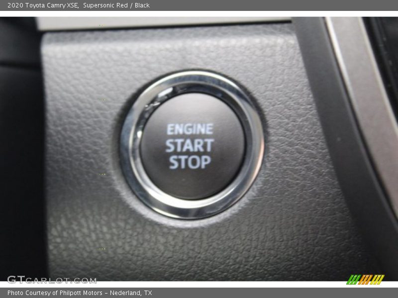 Supersonic Red / Black 2020 Toyota Camry XSE