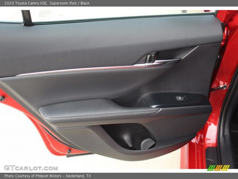 Supersonic Red / Black 2020 Toyota Camry XSE
