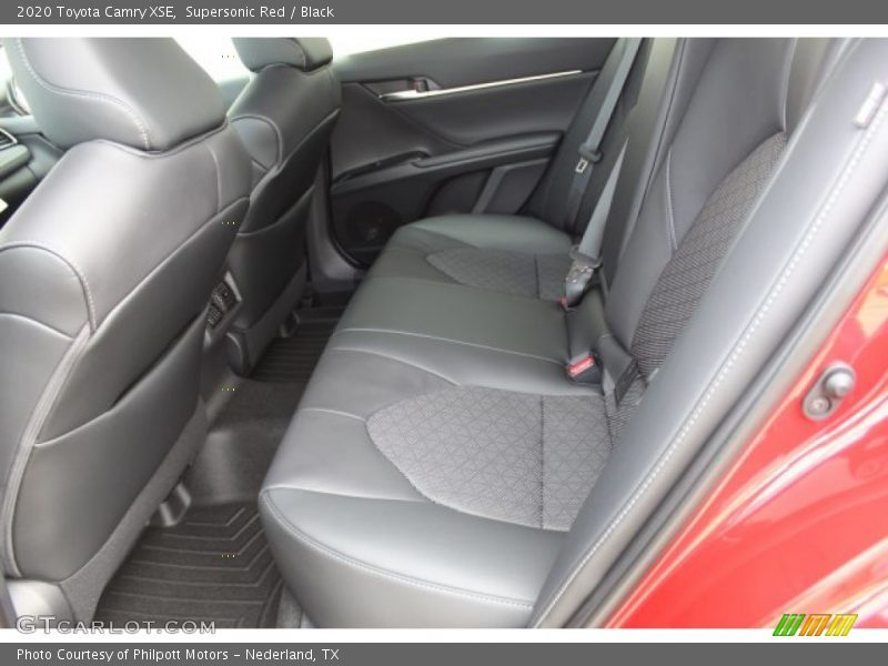 Supersonic Red / Black 2020 Toyota Camry XSE