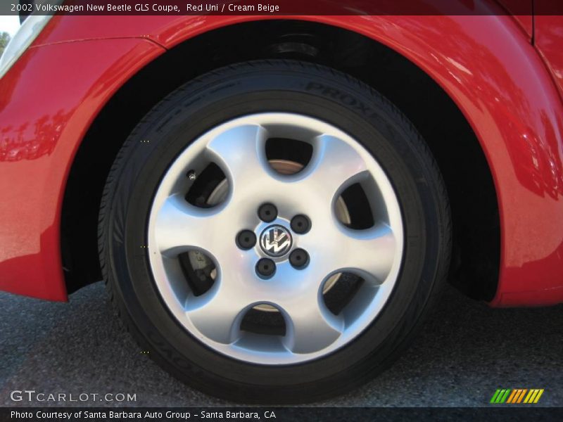 Red Uni / Cream Beige 2002 Volkswagen New Beetle GLS Coupe