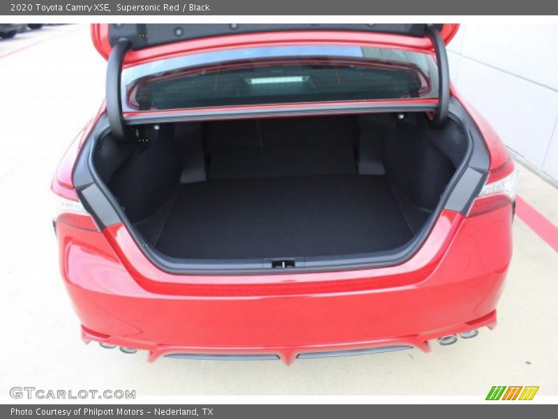 Supersonic Red / Black 2020 Toyota Camry XSE