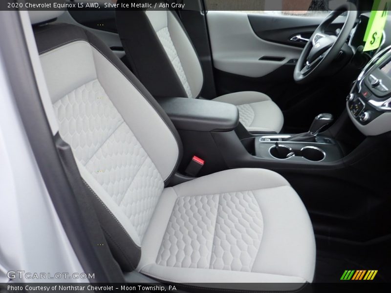 Silver Ice Metallic / Ash Gray 2020 Chevrolet Equinox LS AWD