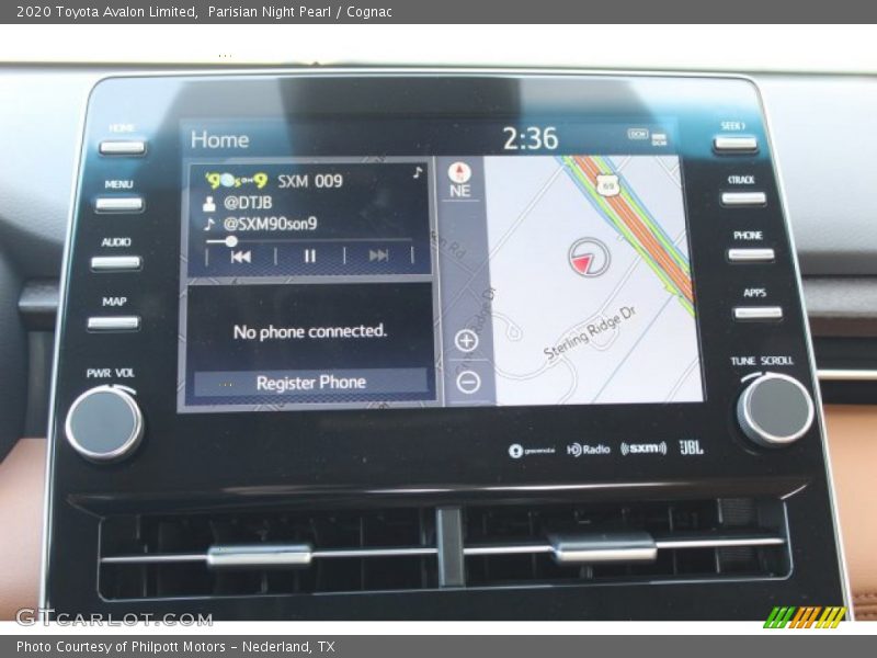 Parisian Night Pearl / Cognac 2020 Toyota Avalon Limited
