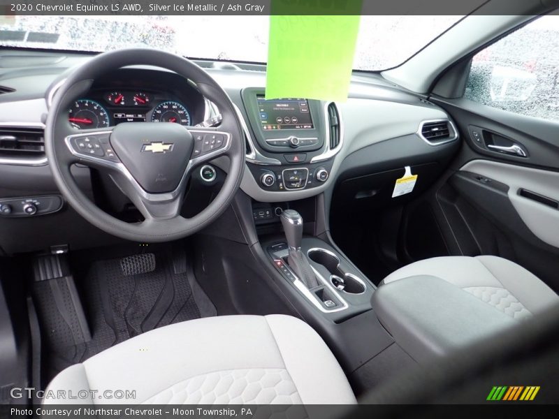 Silver Ice Metallic / Ash Gray 2020 Chevrolet Equinox LS AWD